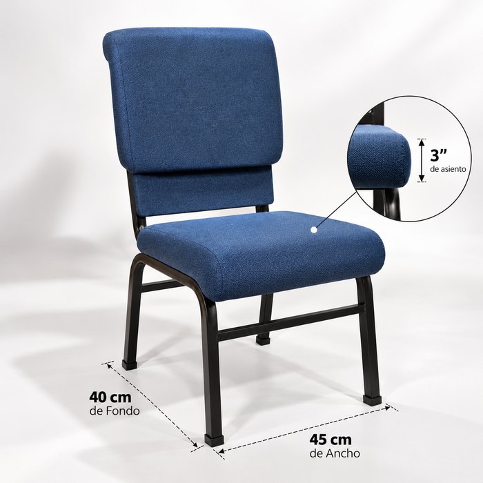 Silla para iglesia o auditorio XL